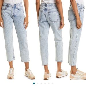 Rag & Bone NWT Maya High Waist Ankle Slim Straight Leg Jeans